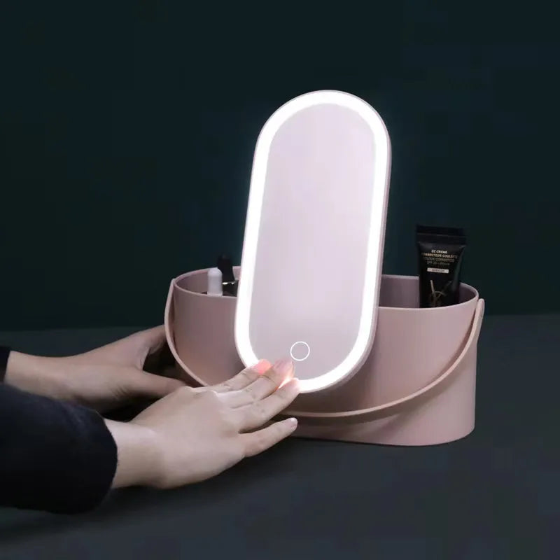 Maquillage avec Miroir LED